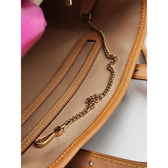 Louis Vuitton Bucket GM Tote, Browns Monogram + Dust Bag + Chain + COA - Picture 7 of 15